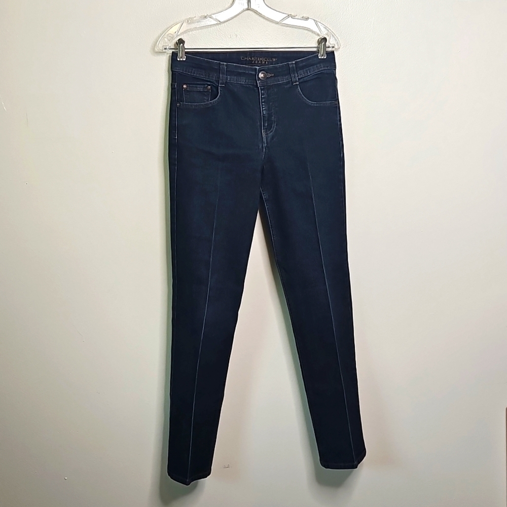 Charter Club Blue Jeans Classic Five Pocket Size 6